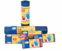 Мешки для мусора 120 л особопрочные (10шт)