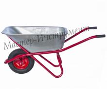 Тачка 110 л. строительная МИ (красная) с колесом 4.8 D16/12