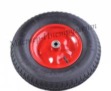 Тачка 110 л. строительная  МИ STRONG (красная) с колесом 4.8 D16/12