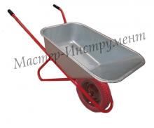 Тачка 110 л. строительная МИ (красная) с усиленным колесом 4,8 D16/12