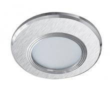 Светильник LED ультратонкий встраиваемый 5W 4000K 325LM круг никель 22x82MM 1/50